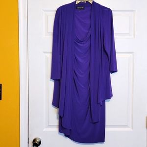Jones New York  Purple Dress 18W